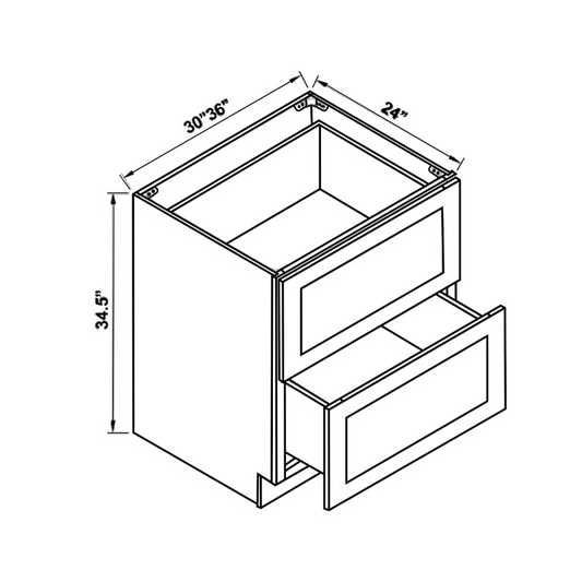 Base Cabinet - 2 Drawers
