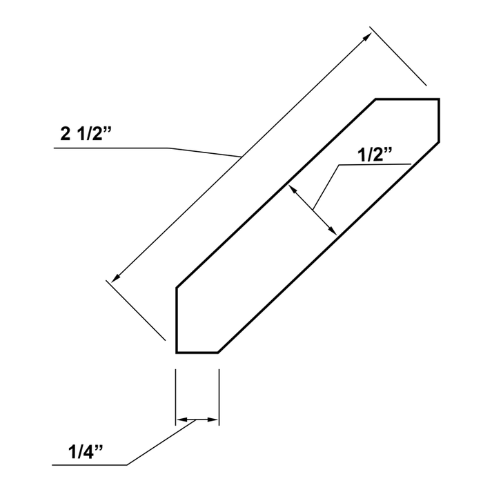 Angle Crown Molding – Atlas Cabinets